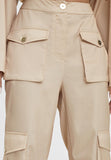 LS2414023-Beige-Trousers with cargo pockets