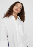 LS2415001-White-Basic cotton shirt