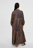 LS2416014-Brown-Blue-Zebra print dress