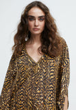 LS2416046-Black-Brown-Animal print caftan