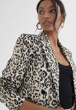 MS2402007-Black-White-Golden animal print blazer