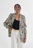 MS2402007-Black-White-Golden animal print blazer