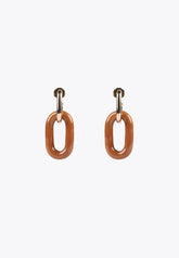 MS2403001-Brown-Two-piece earrings