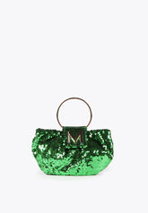 MS2404001-Green-Sequinned evening bag