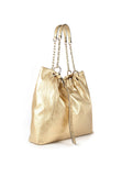 MS2404020-Gold-Shiny tote bag