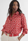 MS2415021-Red-Logo printed shirt