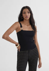 MS2415024-Black-Knit top