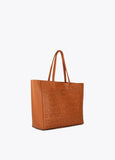 Cutwork logo tote bag