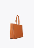 Cutwork logo tote bag