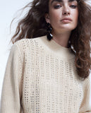 Sweater with diamanté detail