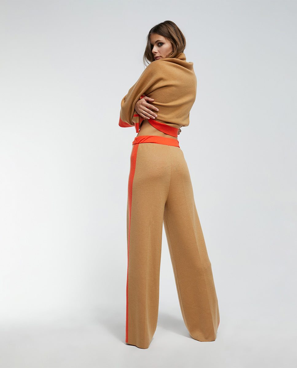 Knit trousers