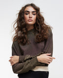 Sweater with lurex detail