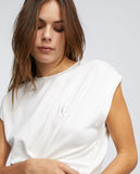 T-shirt with embroidered detail