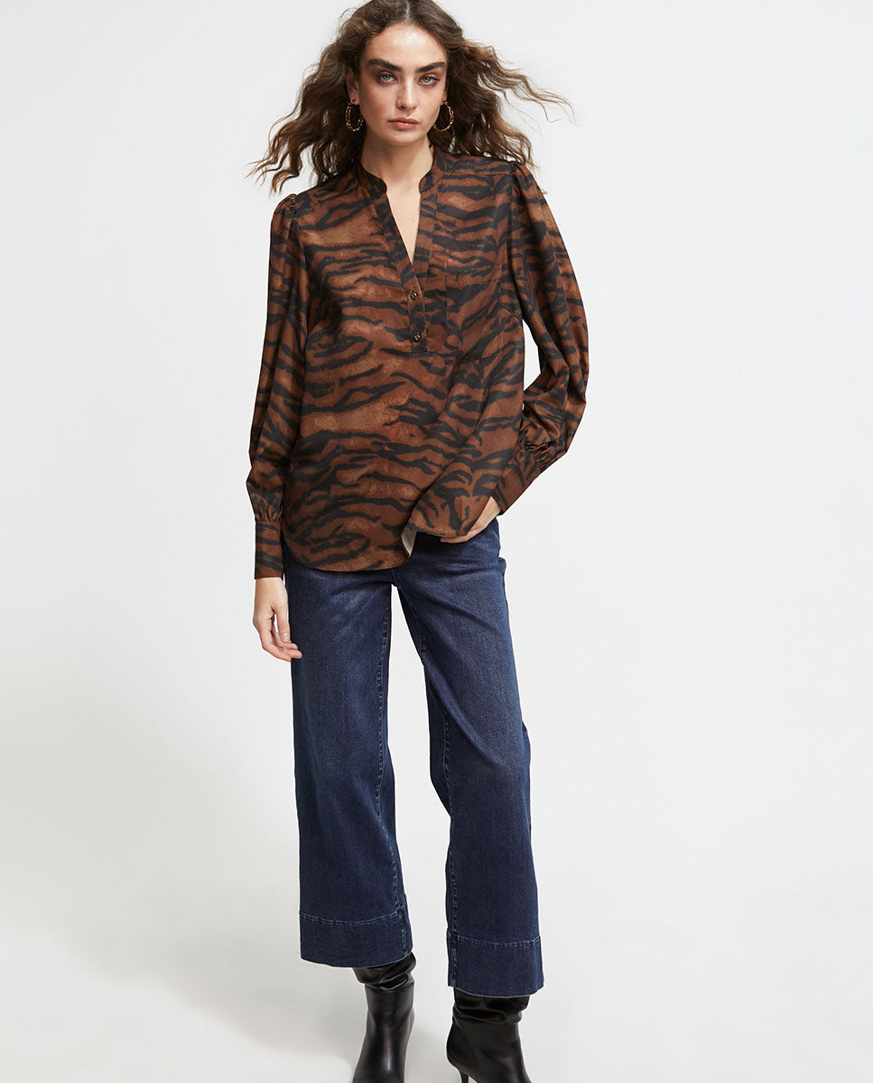 Animal print shirt