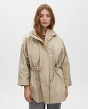 Oversized Adjustable Waist Parka