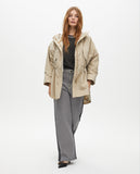 Oversized Adjustable Waist Parka