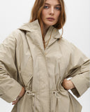Oversized Adjustable Waist Parka
