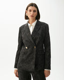 Blazer with Button Details