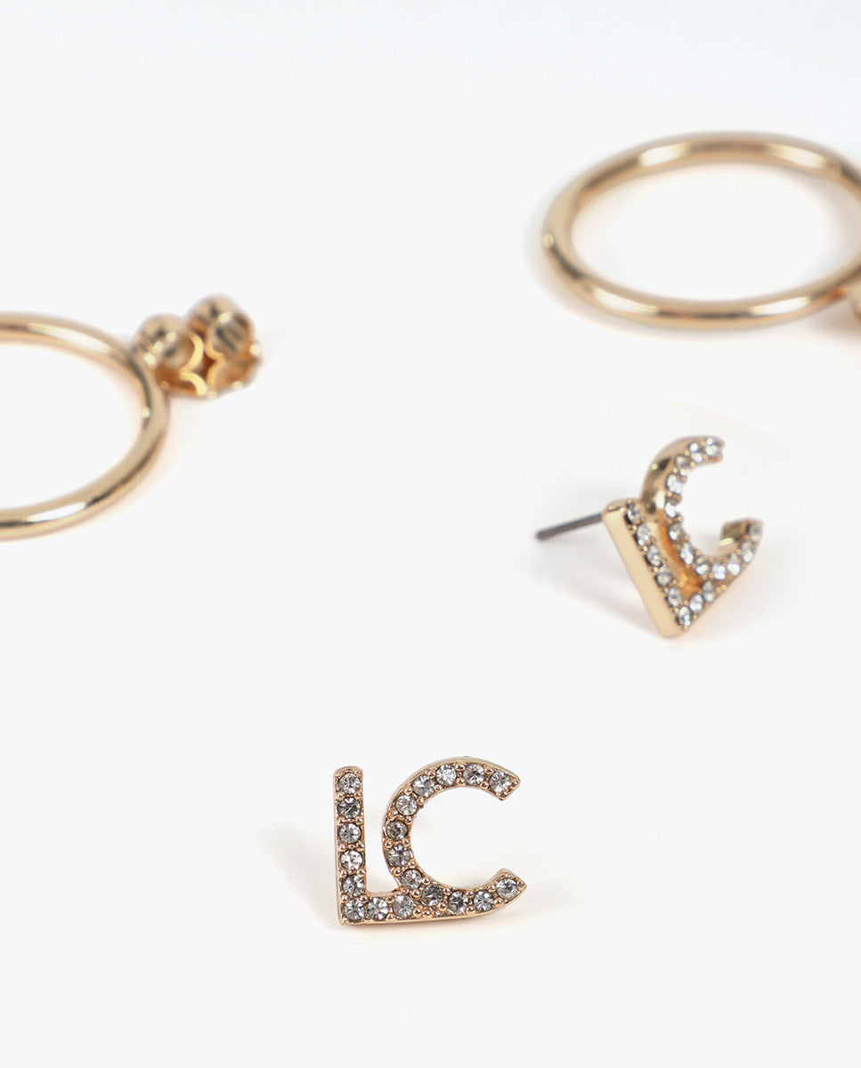 Front Hoop Earrings LC Jewel