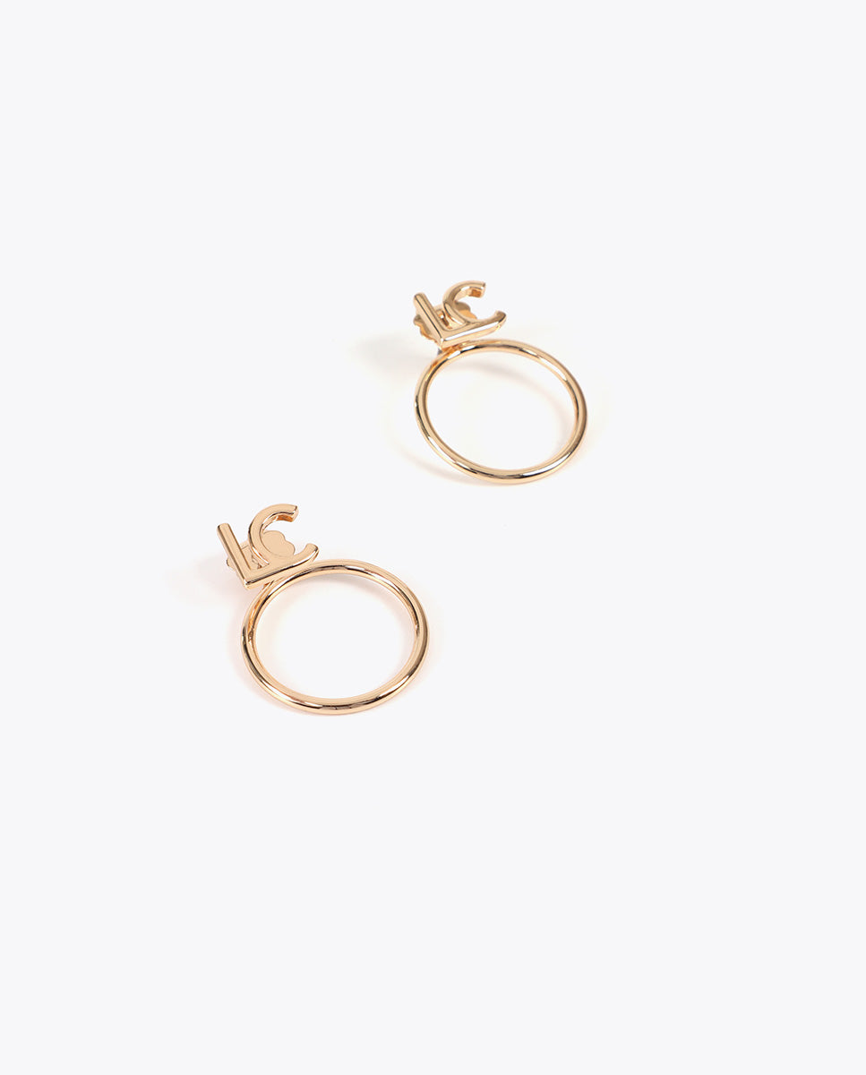 Frontal Hoop Earrings LC