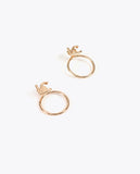 Frontal Hoop Earrings LC