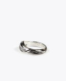 Bicolor Animal Print Ring Set