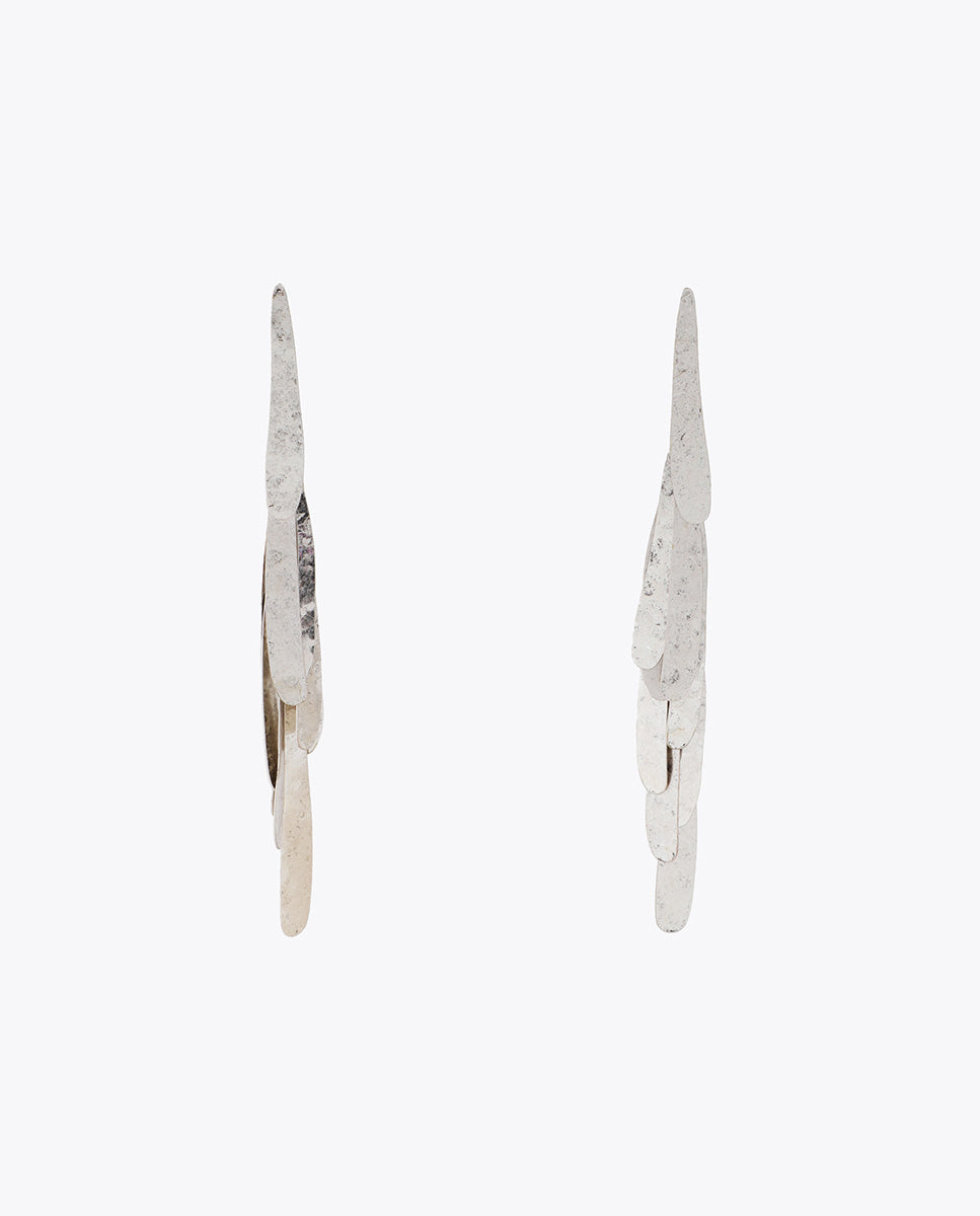 Metallic Fringe Earrings