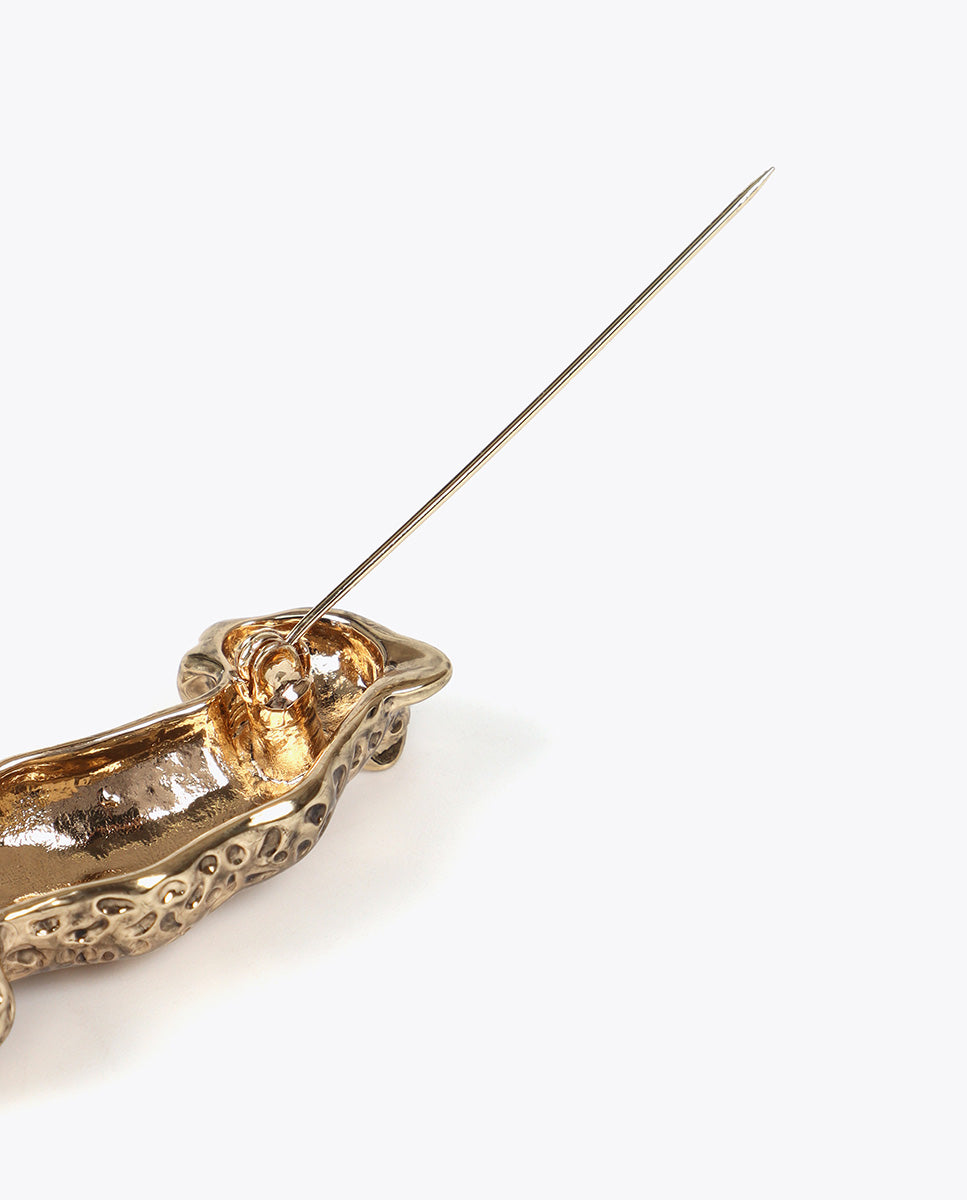 Leopard Brooch