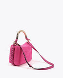 Custom Metallic Handle Crossbody Bag