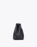 Shoulder Bag with Snake Effect Details
