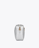 Monogram Diamond Oval Logo Faux Leather Crossbody