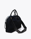 Woven Mesh Bag with Blue Interior