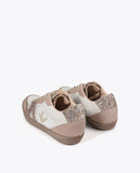 Wedge Sneaker with Leather Details