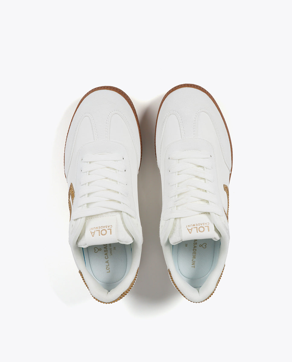 Nylon Strass Sneakers