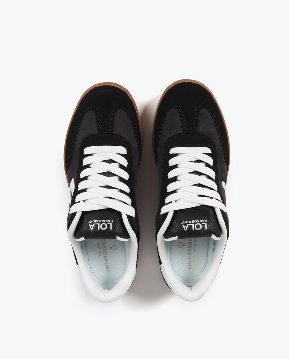 Nylon Strass Sneakers