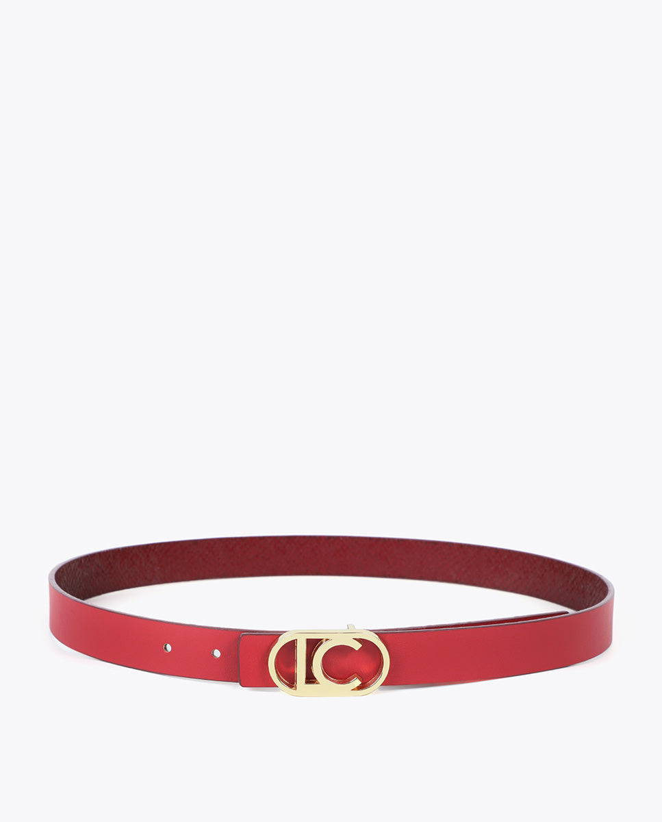 Reversible Snake Skin Texture Belt