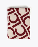 Two-tone Pleated Scarf