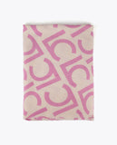 Two-tone Pleated Scarf