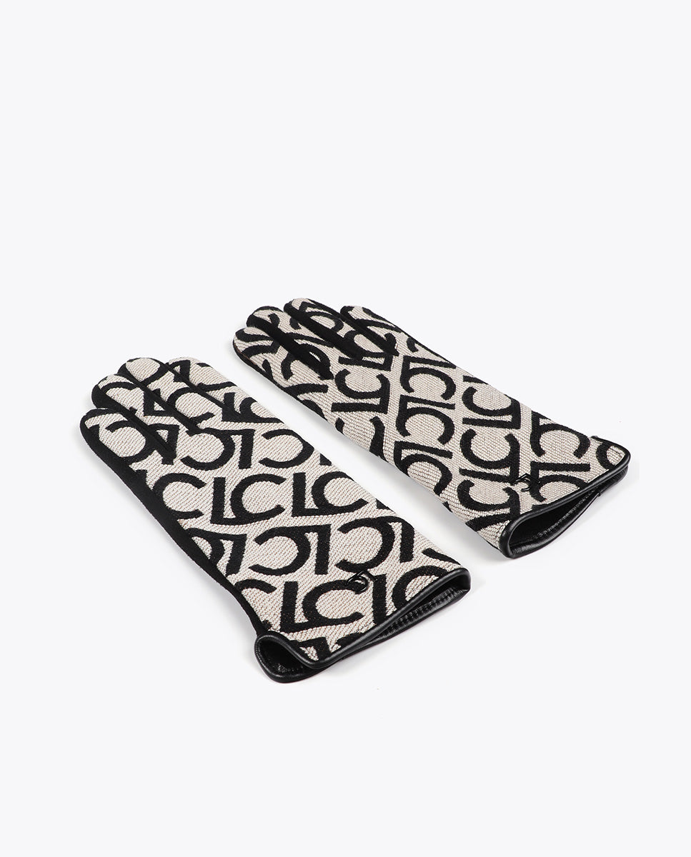 Logo Jacquard Gloves