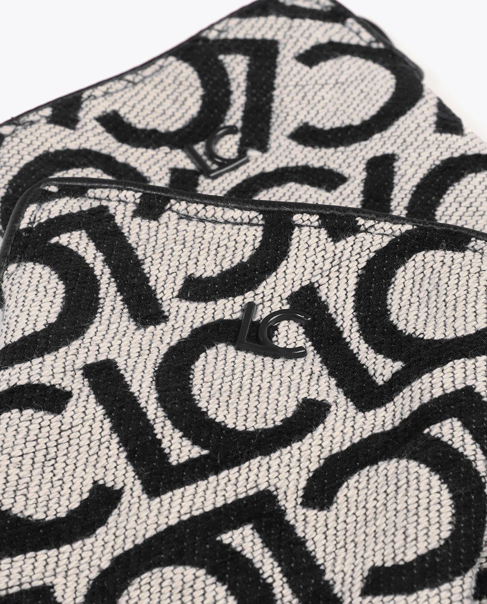Logo Jacquard Gloves