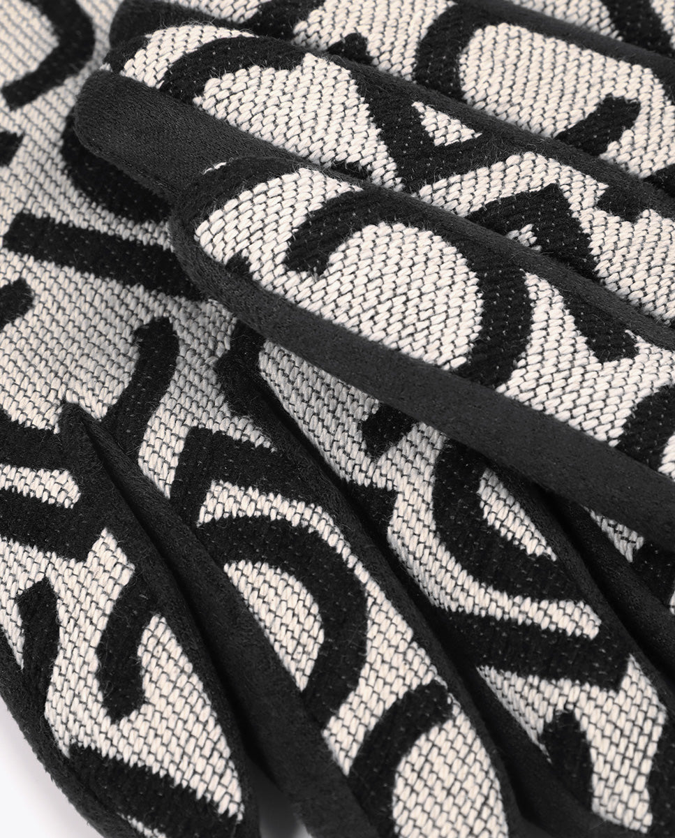 Logo Jacquard Gloves