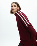 Contrast Sleeve Sweater