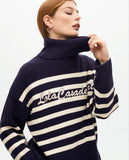 Thick Knit Turtleneck Sweater