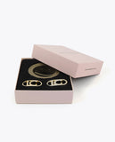 Metallic Reversible Belt Pack with Interchangeable Buckle