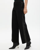Sequined Side Knit Pants