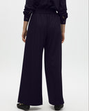 Pinstripe Lamé Pleat Trousers
