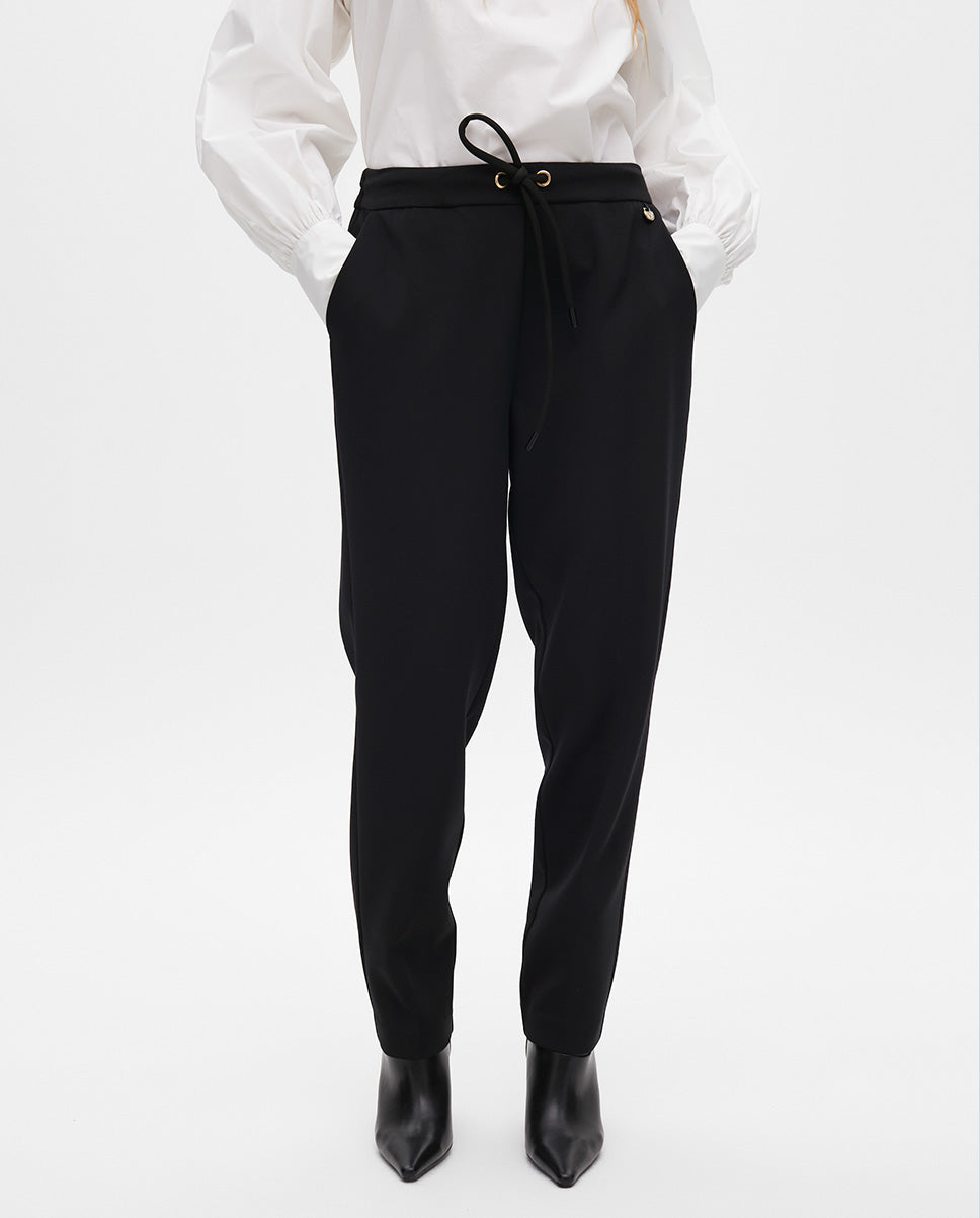 Jogger Pants with Cord Detail