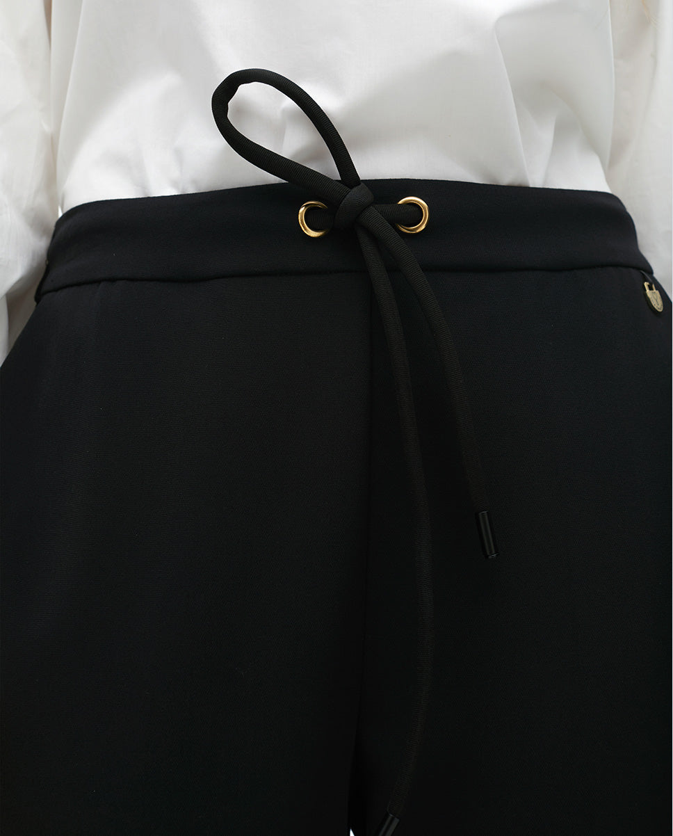 Jogger Pants with Cord Detail