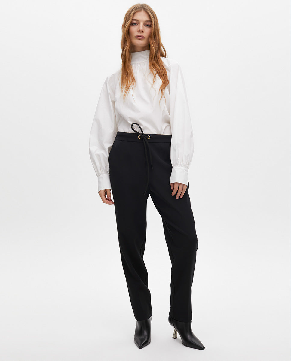 Jogger Pants with Cord Detail