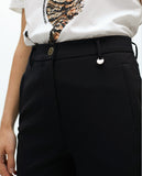 Straight-cut Technical Fabric Pants